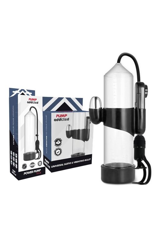 Pump Addicted - Rx5 Transparent Vibrator