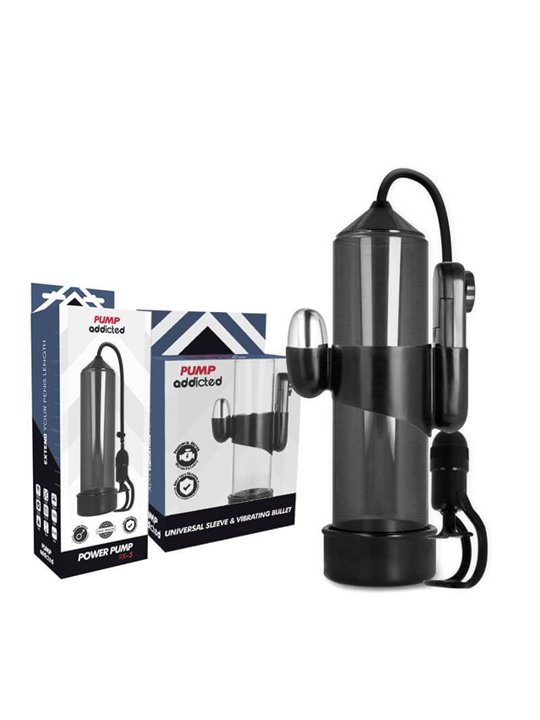 Pump Addicted - Rx5 Black Vibrator