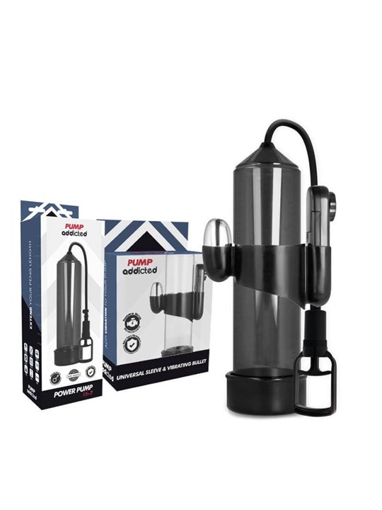 Pump Addicted - Rx7 Black Vibrator