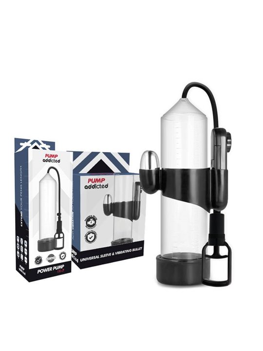Pump Addicted - Rx7 Transparent Vibrator