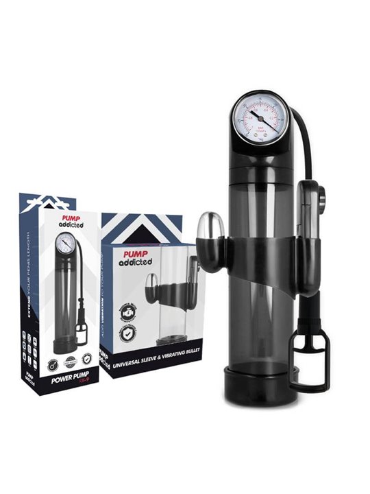 Pump Addicted - Rx9 Black Vibrator