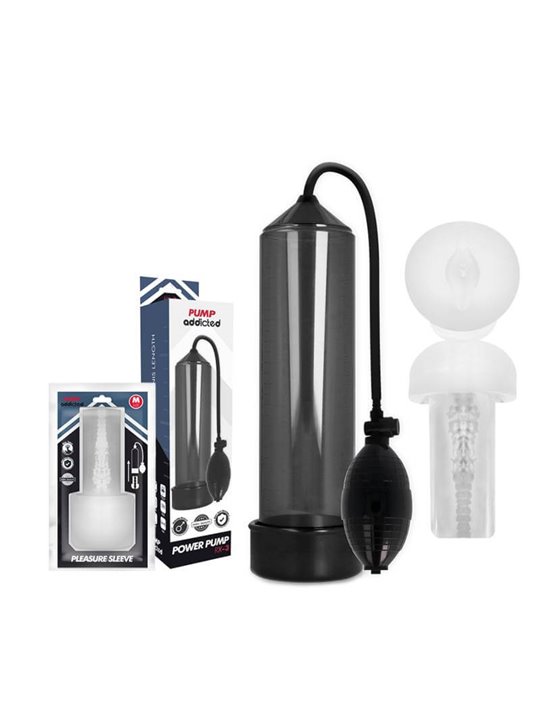 Pump Addicted - Rx3 Black With Pleasure Sleeve