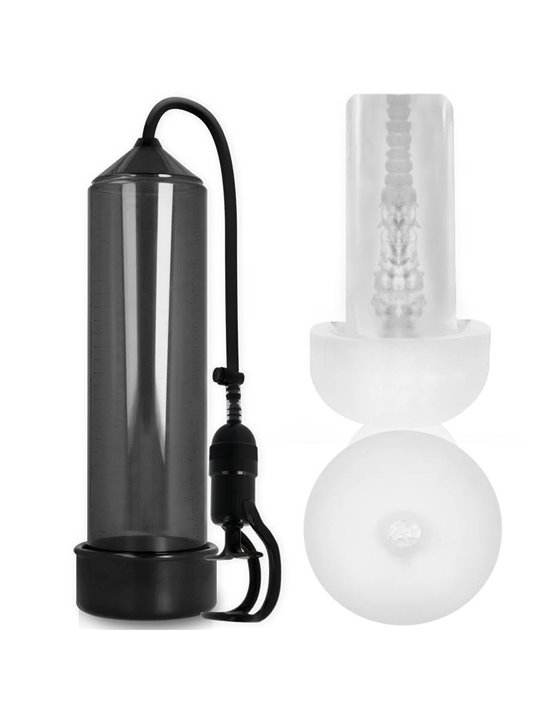 Pump Addicted - Rx5 Black with Masturbator