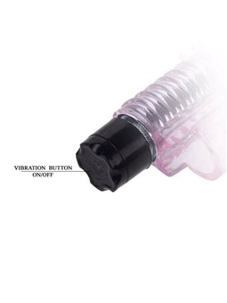 Baile - Mini Vibratore Da Dito in Silicone Rosa