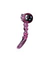 Baile - Anello Fallico in Silicone con Lingua Vibrante Rosa