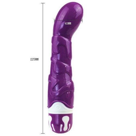 Baile - Pene Realistico a 10 Velocità Viola