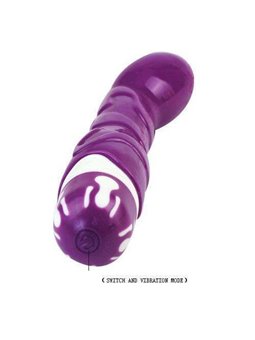 Baile - Realistic Cock 10 Rhythms Sensation Violet