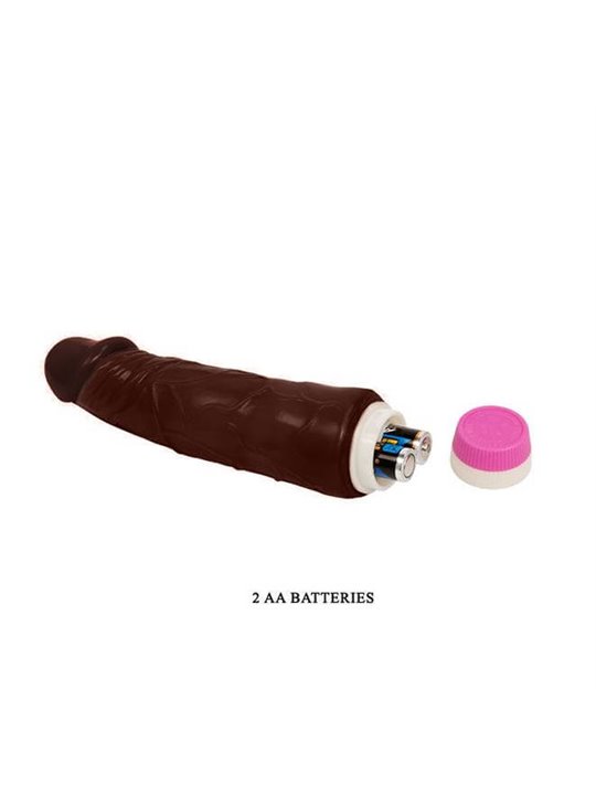Waves Of Pleasure Vibrator 19.5 CM Brown
