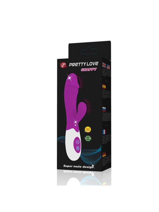 Pretty Love - Snappy Vibratore Rabbit Clitoride Punto G