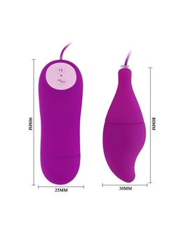 Baile - Pleasure Shell 12 Ovetto Vibrante con Telecomando Viola
