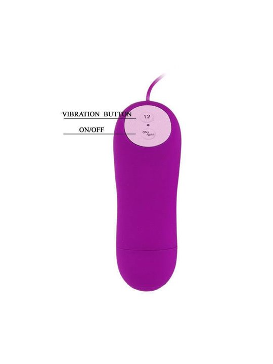 Baile - Pleasure Shell 12 Ovetto Vibrante con Telecomando Viola