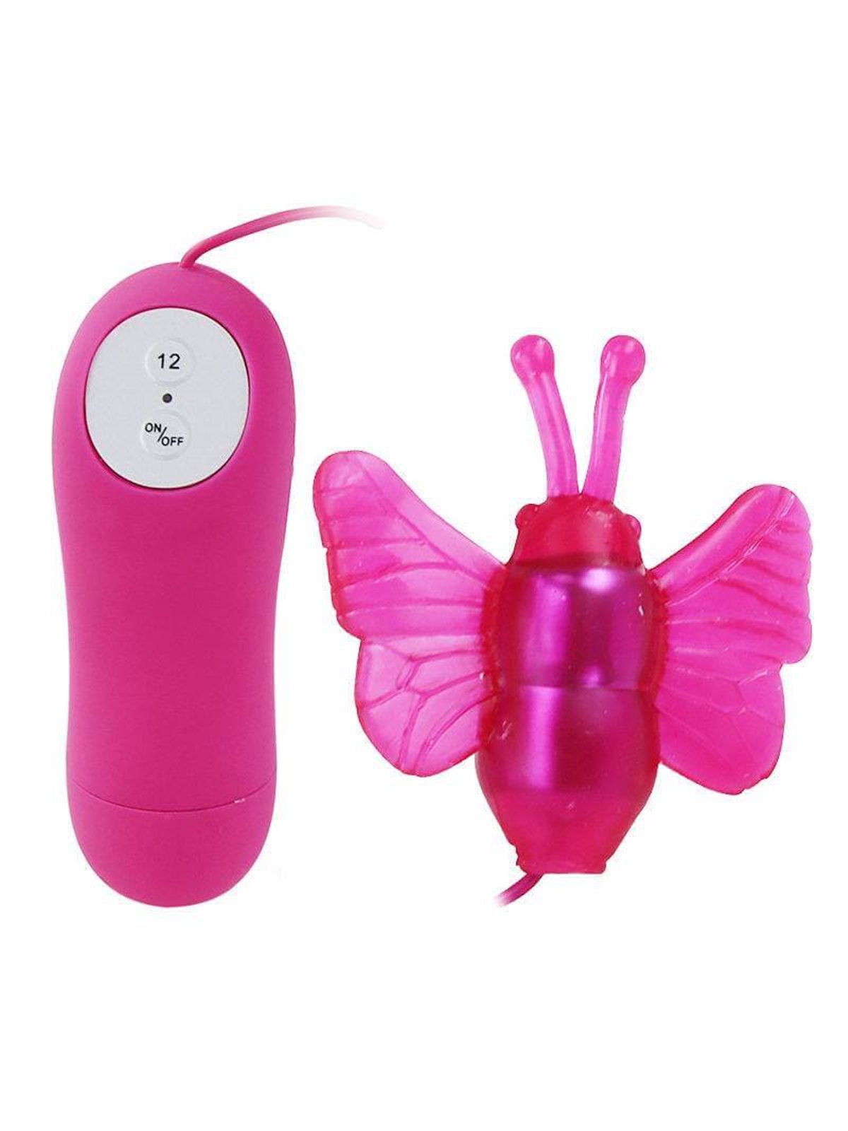 Baile - Vibratore Stimolatore Farfalla 12 Velocità