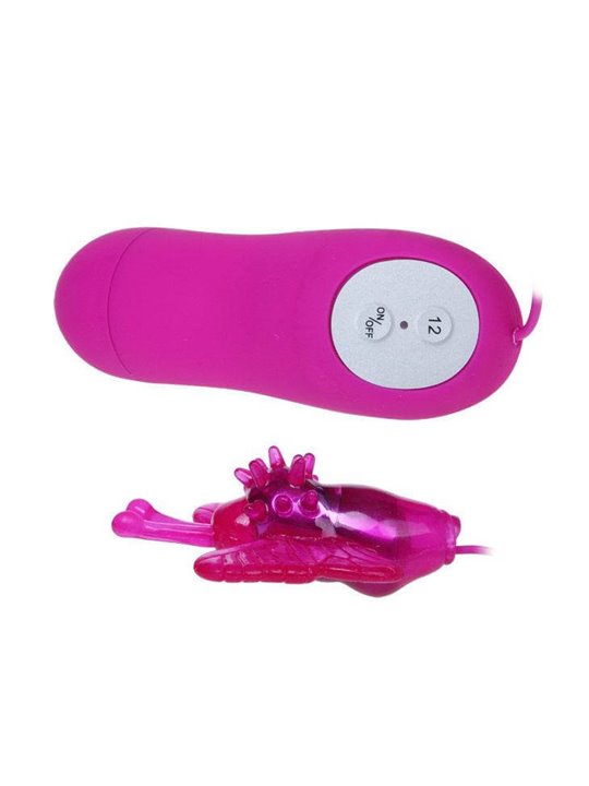 Baile - Vibratore Stimolatore Farfalla 12 Velocità