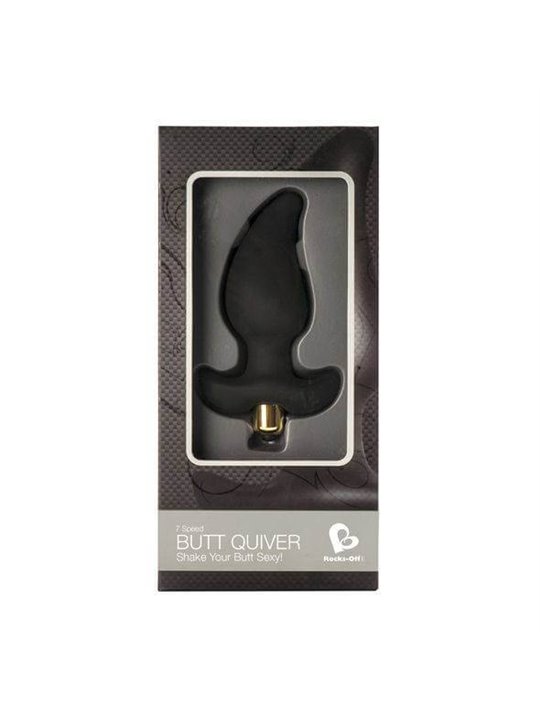 Rocks-Off - Stimolatore Anale Butt Quiver 7 Velocità Nero