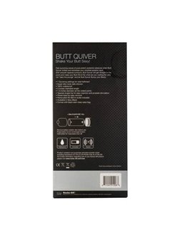 Rocks-Off - Butt Quiver P-Point Stimulator 7 Speeds Black