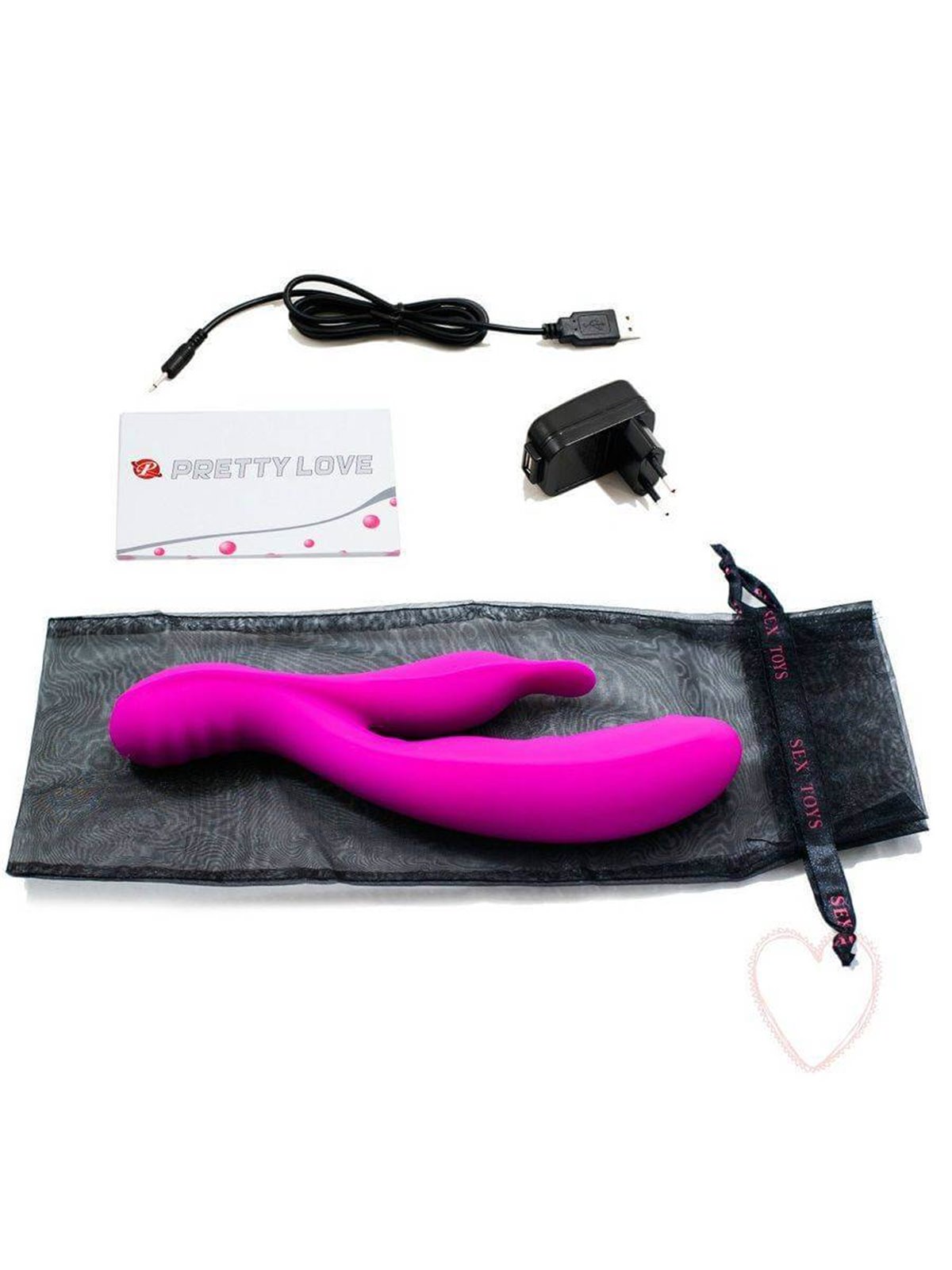 Pretty Love - Vibratore Rabbit Bliss Fucsia