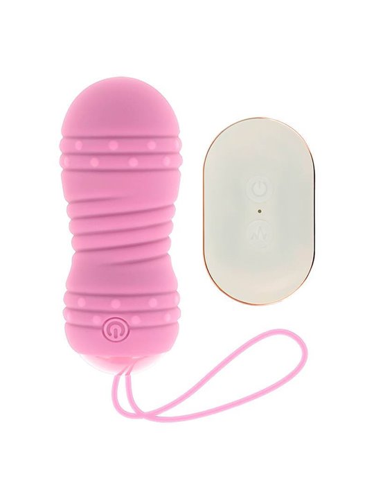 Ohmama - Remote Control Egg 7 Modes Rotation Pink