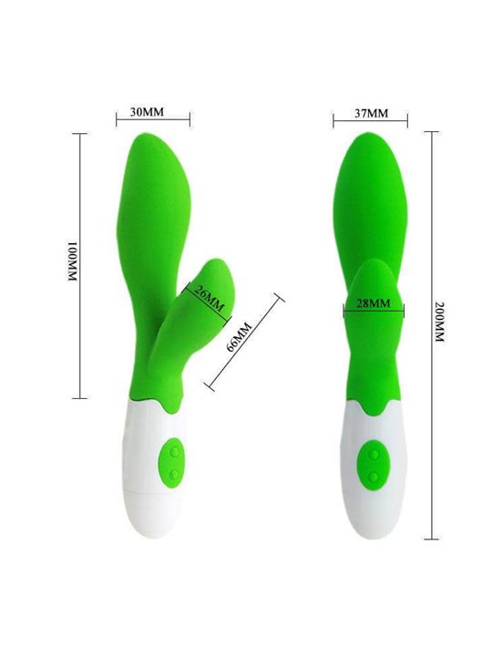 Pretty Love Flirtation - Owen Vibratore Rabbit Verde