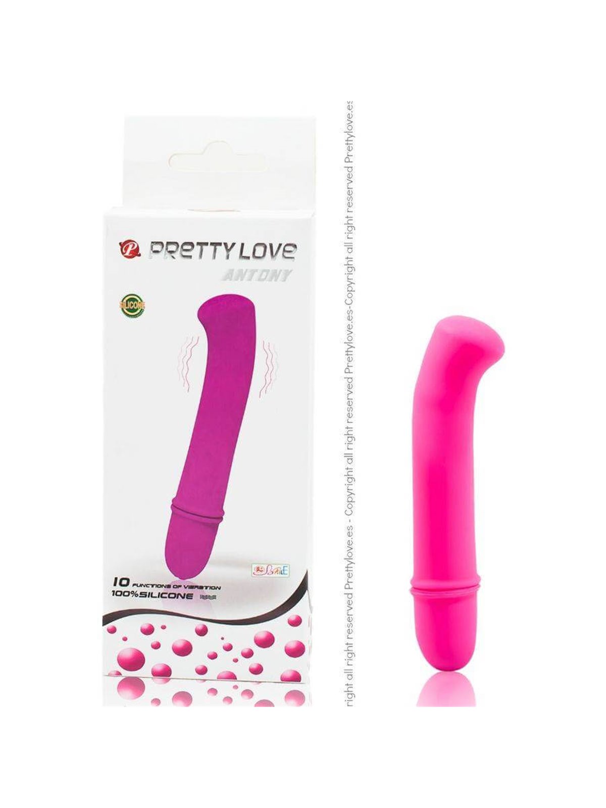 Pretty Love Flirtation - Antony Massaggiatore Vibratore Viola