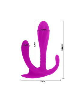 Pretty Love Flirtation - Edgar Dildo Doppia Stimolazione
