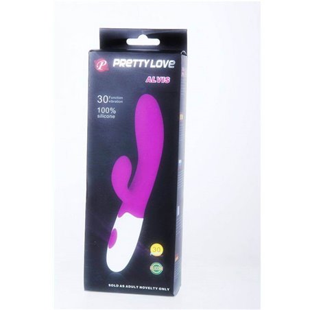 Pretty Love - Flirtation Alvis Vibrator with Clitoris Stimulator