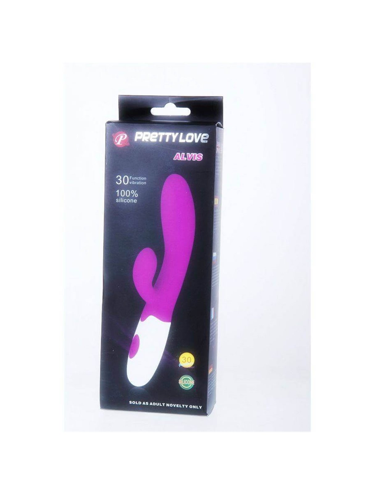 Pretty Love - Flirtation Alvis Vibrator with Clitoris Stimulator
