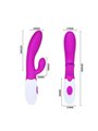 Pretty Love - Flirtation Alvis Vibrator with Clitoris Stimulator