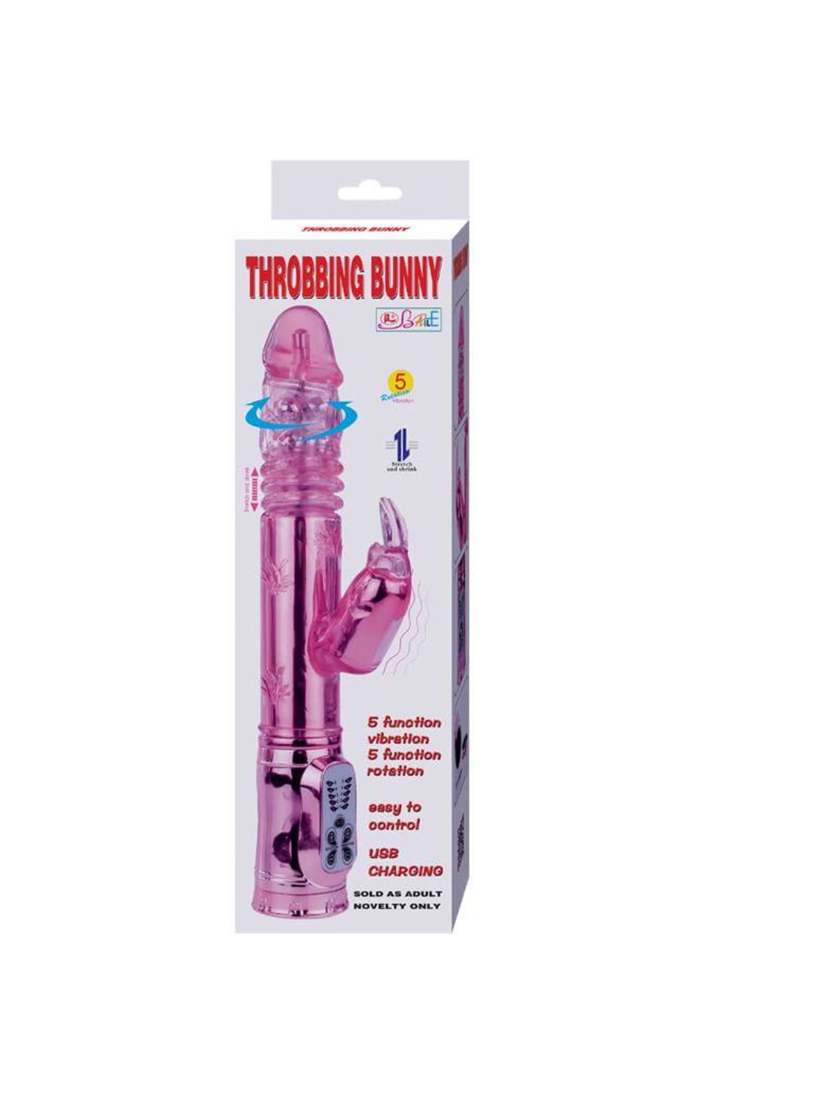 Baile - Throbbing Bunny Pink Rampant Rotator