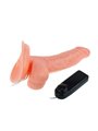 Baile - Super Rota Dong Dildo Realistico Vibrante con Rotazione 15 CM