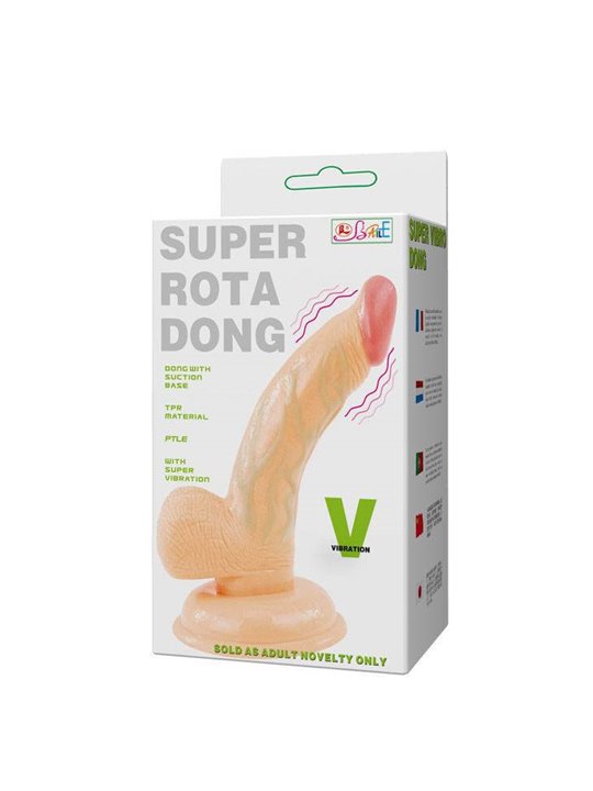 Baile - Super Rota Dong Dildo Realistico Vibrante 15 CM