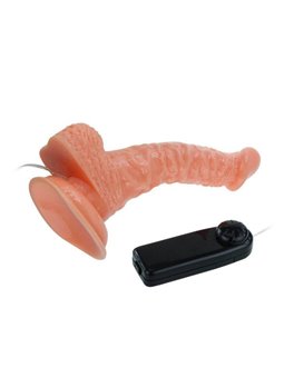 Baile - Super Rota Dong Dildo Realistico Vibrante con Rotazione 19 CM