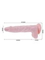 Baile - Super Rota Dong Realistic Dildo 20.5 CM