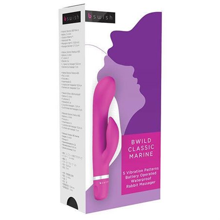 B Swish - Bwild Classic Marine Vibratore Rabbit Fucsia