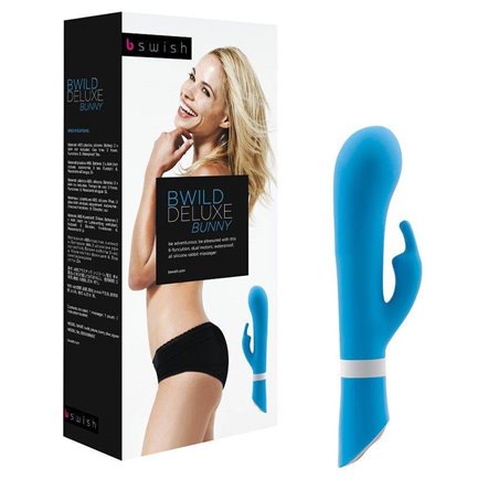 B Swish - Bwild Deluxe Bunny Vibratore Rabbit Blu