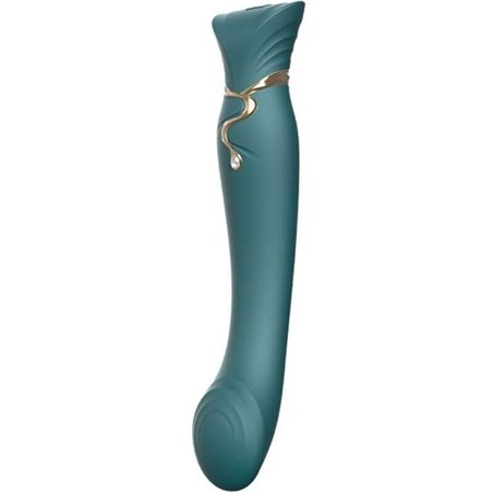 Zalo - Queen G-Spot Puls Wave Vibe GReen