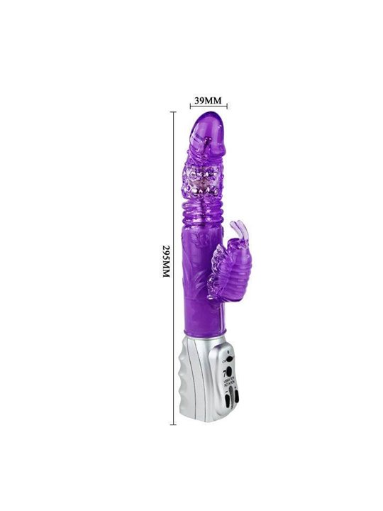 Baile Mariposa Tulip - Vibratore Rabbit con Oscillazione e Rotazione
