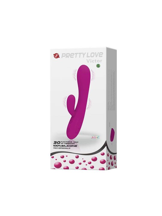 Pretty Love Victor - Vibratore Rabbit con 30 Funzioni