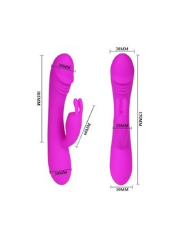 Pretty Love Hunter - Vibratore Rabbit con 30 Funzioni