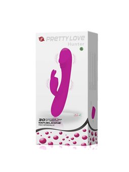 Pretty Love Hunter - Vibratore Rabbit con 30 Funzioni