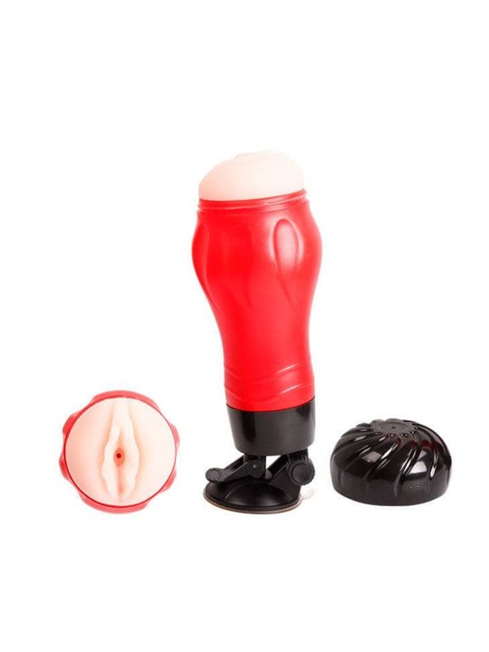 Crazy Bull - Flora Vagina with Voice Masturbator Base