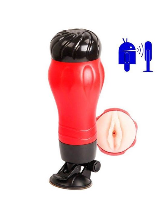 Crazy Bull Flora - Masturbatore Maschile a Forma di Vagina con Controllo Vocale