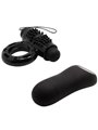 Baile Power Ring - Anello Fallico Vibrante Nero 20 Funzioni