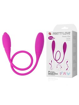 Pretty Love Snaky Vibe - Vibratore Doppio Deluxe 7 Funzioni
