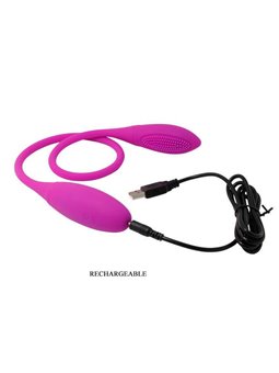 Pretty Love Snaky Vibe - Vibratore Doppio Deluxe 7 Funzioni