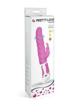 Pretty Love Steven - Vibratore Rabbit Rosa