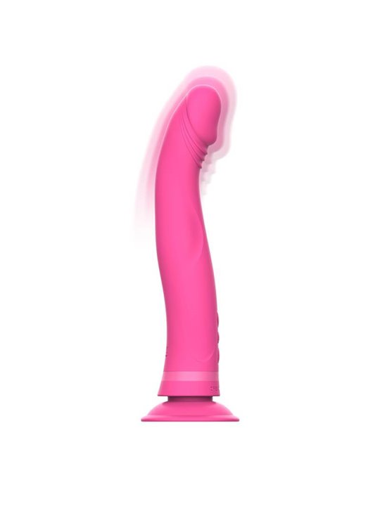 Intense™ - Michelangelo Dildo Vibrator Silicone Pink