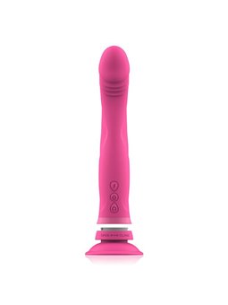 Intense - Michelangelo Pink Silicone Vibrator Dildo