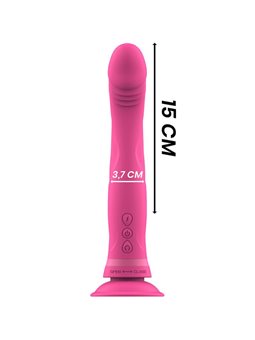 Intense - Michelangelo Pink Silicone Vibrator Dildo