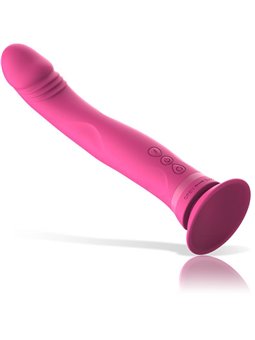 Intense - Michelangelo Pink Silicone Vibrator Dildo