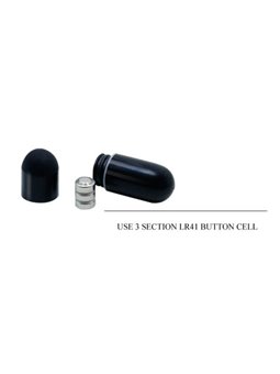 Pretty Love - Thimble Vibrator Ring Black